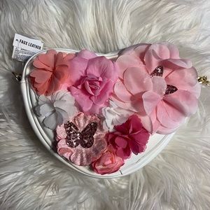 Flower hand bag